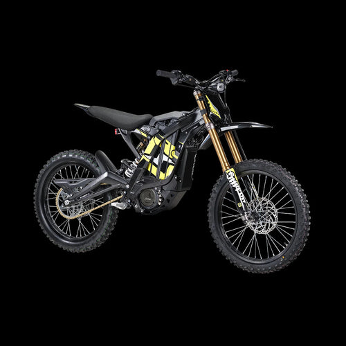 2025 Surron Light Bee X Black – studio shot on black background