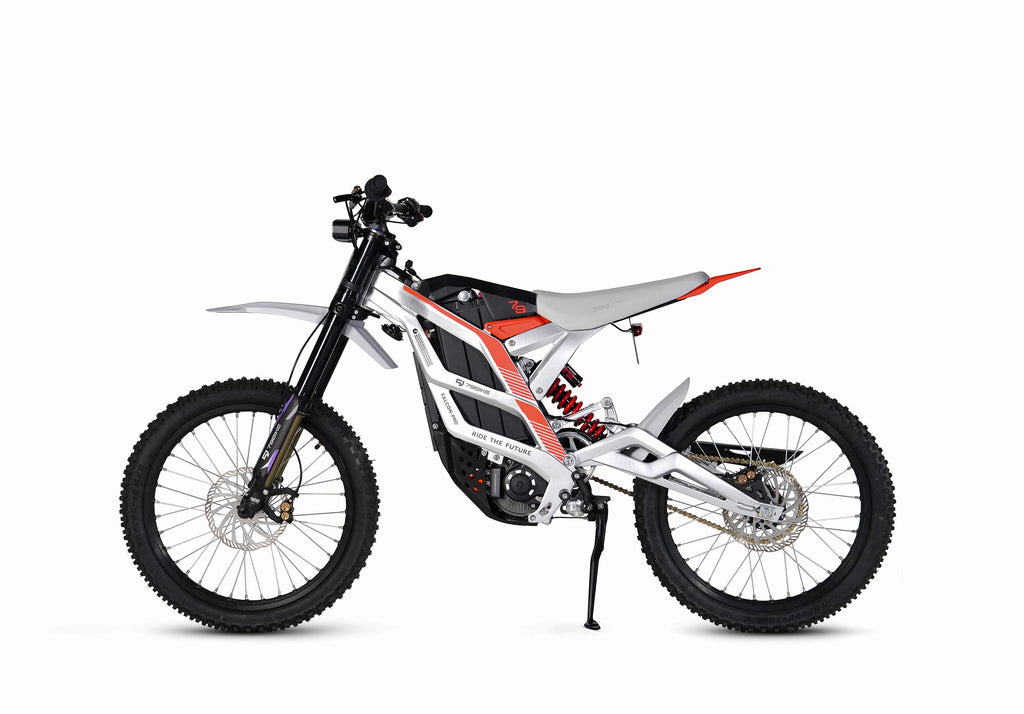 79Bike Falcon Pro - Silver Metallic / Red