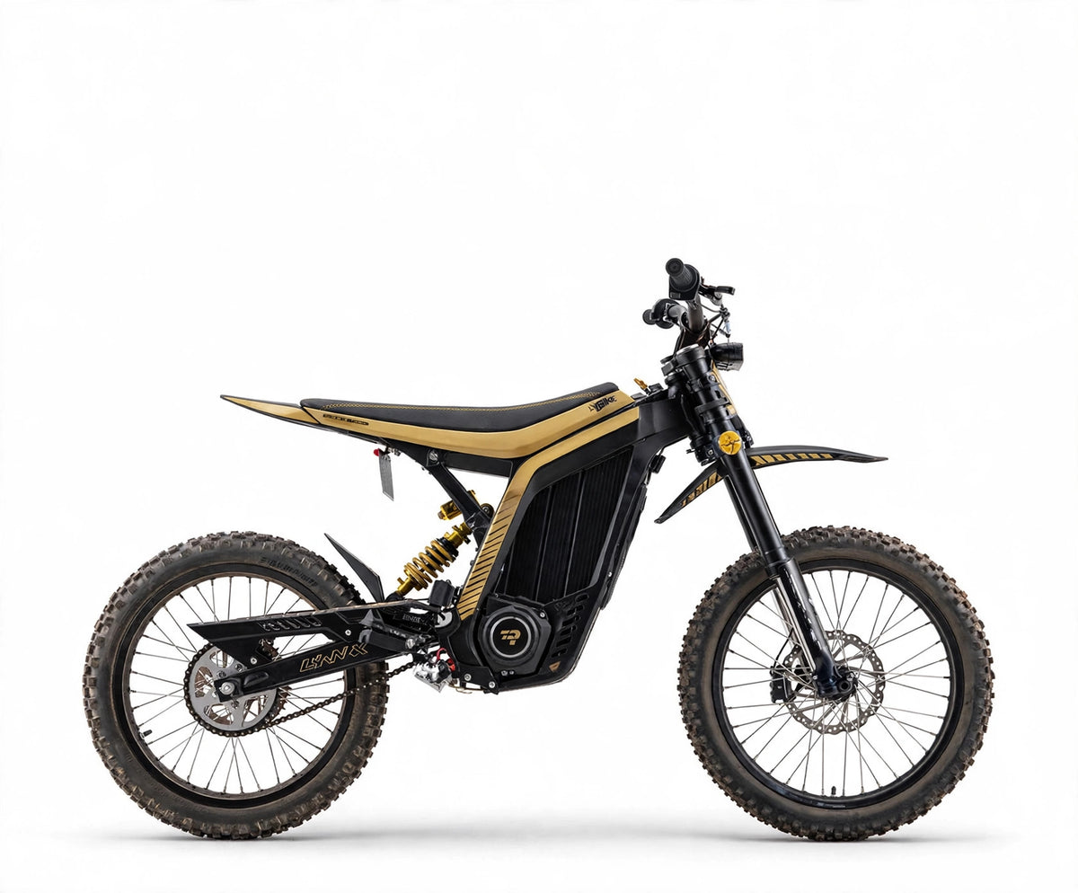 79Bike Lynx Trail Black/Gold - side view