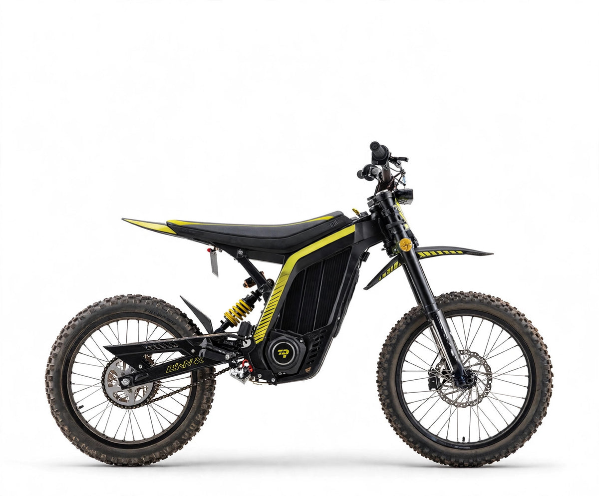 79Bike Lynx Trail Black/Yellow - side view